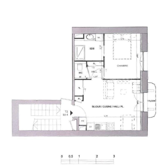  Annonces MAISON RHONE : Appartement | LYON (69005) | 37 m2 | 249 000 € 