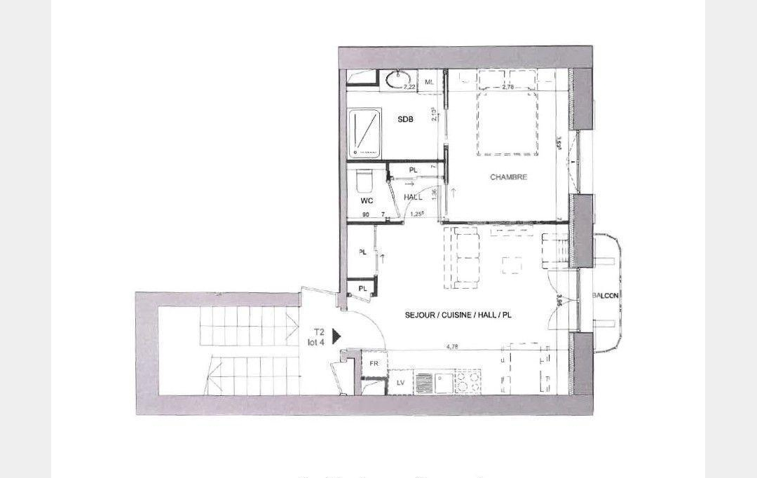 Annonces MAISON RHONE : Apartment | LYON (69005) | 37 m2 | 249 000 € 