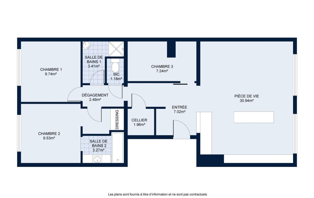 Annonces MAISON RHONE : Apartment | LYON (69007) | 75 m2 | 441 000 € 
