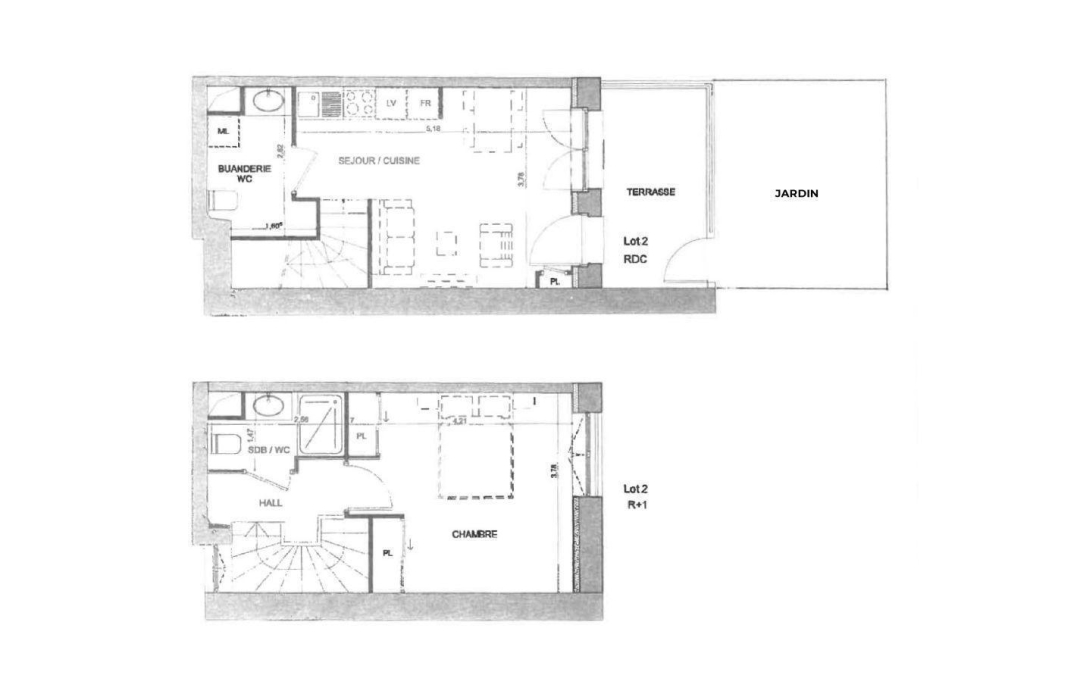 Annonces MAISON RHONE : Apartment | LYON (69005) | 58 m2 | 390 000 € 