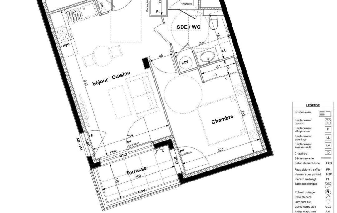 Annonces MAISON RHONE : Apartment | LYON (69003) | 41 m2 | 320 000 € 