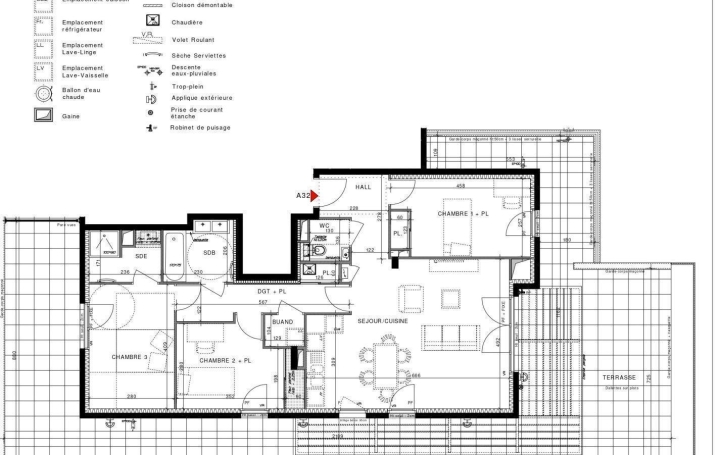 Annonces MAISON RHONE : Appartement | CHASSIEU (69680) | 86 m2 | 514 000 € 